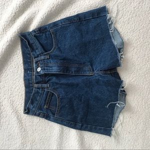 Brandy Melville High Waist Jean Shorts